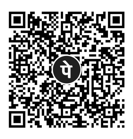 PhonePe donation QR code